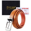 Dây thắt lưng nữ vân cá sấu 2,5P màu da, đen, nâu HD5120-21-22