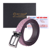 Thắt lưng nữ da trăn cao cấp nhiều màu HD5301-02-03-06-09