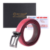 Thắt lưng nữ da đà điểu cao cấp nhiều màu HD5406-20-21-22-23-24