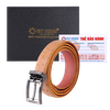 Thắt lưng nữ da đà điểu cao cấp nhiều màu HD5406-20-21-22-23-24