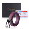 Thắt lưng nữ da đà điểu cao cấp 2,5P màu đỏ, tím HD5408-09-13-17-25-27