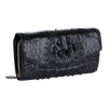 Túi xách nữ da cá sấu đeo chéo màu đen HD6228