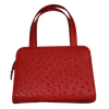 Túi xách nữ Huy Hoàng da đà điểu cỡ nhỏ màu đỏ HD6467