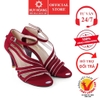 Giày sandal nữ Huy Hoàng màu đỏ HD7062