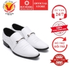 Giày nam Huy Hoàng da bò màu trắng HD7135
