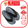 Dép kẹp nam Huy Hoàng vân cá sấu màu đen HD7152