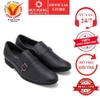Giày tây nam Huy Hoàng da bò màu đen HD7163
