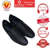 Giày nam da trăn Huy Hoàng màu đen HD7307
