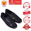 Giày mọi da trăn Huy Hoàng màu đen HD7311