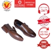 Giày tây nam Huy Hoàng da bò màu nâu đỏ HD7504