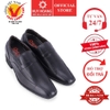 Giày tây nam tăng chiều cao da bò màu đen HD7714