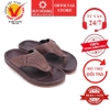 Dép nam Huy Hoàng xỏ ngón đan viền màu nâu HD7727