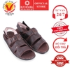Dép nam Huy Hoàng quai hậu cao cấp màu nâu HD7733