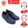 Giày mọi nam Huy Hoàng cột dây màu xanh đậm HD7775