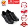Giày rọ nam Huy Hoàng da bò màu đen HD7784