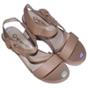 Giày sandal nữ Huy Hoàng màu kem HD7926