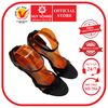 Giày nữ Huy Hoàng da bò cao cấp đế 7P màu đen HD7968