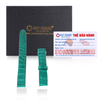 Dây đồng hồ da cá sấu size 12, 14 màu xanh lá HD8265