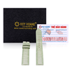 Dây đồng hồ da đà điểu nhiều size màu xanh lá HD8405-21-42-60-62-64
