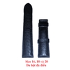 Dây đồng hồ da đà điểu nhiều size màu đen HD8401-09-17-35-44-53