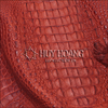 Da thuộc da cá sấu nguyên con có đầu nhiều màu HD1244-51-52-53