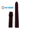 Dây đồng hồ da bò Huy Hoàng size 12, 14 màu tím HD8108