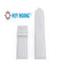 Dây đồng hồ da bò size 22, 24, 26 màu trắng, cam, kem, tím nhạt HD8133-34-35-36