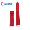 Dây đồng hồ da đà điểu da bụng size 16, 18, 20 màu đỏ HD8436