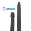 Dây đồng hồ da bò size 12, 14 màu xám HD8110