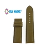 Dây đồng hồ da bò Huy Hoàng size 22, 24, 26 màu rêu HD8137