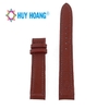 Dây đồng hồ da bò size 12, 14 màu nâu đỏ HD8104