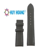 Dây đồng hồ da bò Huy Hoàng size 16, 18, 20 màu xám HD8124
