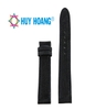 Dây đồng hồ da đà điểu da bụng size 12, 14 màu đen HD8453