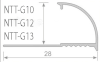 SẢN PHẨM NẸP GÓC ỐP CẠNH NTT-G10, NTT-G12, NTT-G13