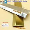 KÍCH THƯỚC NẸP INOX, NẸP T INOX, NẸP V, NẸP L, NẸP U