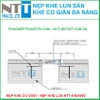 Nẹp nhôm che khe lún, nẹp khe nhiệt