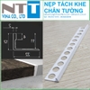 Nẹp tách khe chân tường, nẹp trát tường