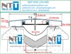 Nẹp inox khe giãn, nẹp khe lún mái nhà