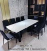 Bàn Ăn 10 Ghế Mặt Đá Đẹp 2076S