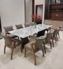 Bàn Ăn 10 Ghế Mặt Đá Tự Nhiên 2395S
