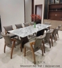 Bàn Ăn 10 Ghế Mặt Đá Tự Nhiên 2395S