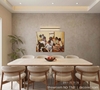 Bàn Ăn 8 Ghế Gỗ Sang Trọng 2690S