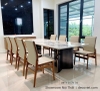 Bàn Ăn 8 Ghế Mặt Đá Cao Cấp 2754S