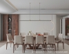 Bàn Ăn Gỗ 10 Ghế Đẹp 2067S