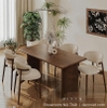 Bàn Ăn Gỗ Cao Cấp Hiện Đại 2708S thiết kế sang trọng, phù hợp không gian phòng ăn gia đình.