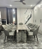 Bàn Ăn Mặt Đá 10 Ghế 2218S