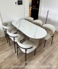 Bàn Ăn Mặt Đá 6 Ghế Đẹp 2201S