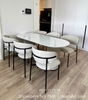 Bàn Ăn Mặt Đá 6 Ghế Đẹp 2201S