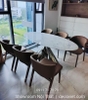 Bàn Ăn Mặt Đá 6 Ghế Nhập Khẩu 1983S