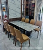 Bàn Ăn Mặt Đá 8 Người 2207S